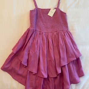 NEW WITH TAGS Ruched Flowy Mini Dress